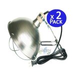 2 x lampe holder infrarouge avec protecteur, 20x28 cm