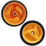 2 x roues tondeuses 53 dents roue motrice pour husqvarnaa electrolux, mcculloch, rally et autres tondeuses ...