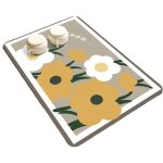 2 x tapis absorbant vaisselle egouttoir machine a cafe de drainage cuisine super sechage gouttoir evier ...