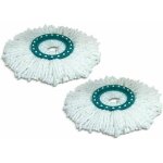 2 x t�te de balai � franges forme ronde micro de rechange recharge universel pour 360 � rotation magique ...