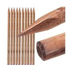 Suinga - lot de 20 tuteur en bois 180 cm ø 4 cm tuteurs avec pointe poteaux en bois piquets de fixation ... Suinga - lot de 20 tuteur en bois 180 cm ø 4 cm tuteurs avec pointe poteaux en bois piquets de fixation ...