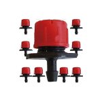 Lot de 200 goutteur réglable 0 à 70 l / h. kits de système d'irrigation goutte à goutte micro flow drip ... Lot de 200 goutteur réglable 0 à 70 l / h. kits de système d'irrigation goutte à goutte micro flow drip ...