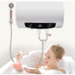 2000w réservoir d'eau chaude horizontal 25 - 75°c / 77 - 167°f 35l chauffe - eau électrique avec douchette ... 2000w réservoir d'eau chaude horizontal 25 - 75°c / 77 - 167°f 35l chauffe - eau électrique avec douchette ...