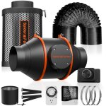 Spider farmer ? ventilateur de conduit en ligne 4 pouces ? extraction avec contr�leur de vitesse ? kit ...