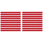 20pcs bâtons adhésifs de à colle thermofusible rouge 7x100mm pour modèle d'artisanat 20pcs bâtons adhésifs de à colle thermofusible rouge 7x100mm pour modèle d'artisanat