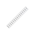 Wago - 211 - 835 211 - 835 systme de marquage de cbles surface de marquage: 25 x 10 mm blanc nombre ...