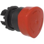223882 l22ed01 bouton champignon collerette plastique, noir rouge dcrochage par rotation 1 pc(s) - baco ...