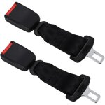 Lot de 2 ceintures de sécurité universelles 23cm pour siège auto / fauteuil roulant - réglables & renforcées ... Lot de 2 ceintures de sécurité universelles 23cm pour siège auto / fauteuil roulant - réglables & renforcées ...