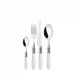 24 pi�ces couverts ensemble dans un bo�tier en bois transparent transparent aladdin ghiera cromata bugatti ...