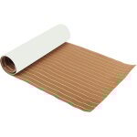 Drillpro - 2400x900x6mm tapis de bateau plancher marin teck eva decking en mousse dcor auto - adhsif ...