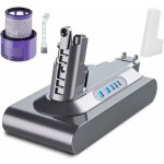 25, 2v 3900mah batterie v10 batterie de remplacement pour dyson v10 animal sv12 v10 absolute v10 motrhead ...