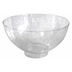 Paris prix - lot de 25 verrines rondes en plastique r�utilisable 'mini ap�ritif' 50ml argent