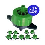 Lot de 25 goutteur autor�gulant 2 l / h, goutteurs d'irrigation en ligne syst�me micro, goutteur pour ...