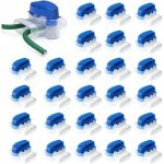 26pcs connecteurs de c�ble remplis des r�sines, connecteurs de c�bles pour robot tondeuse, etanche connecteur ...