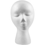 Tlily - 27, 5 x 52cm de mannequin / mannequin femme en mousse (polystyrene) pour l'exhibition du casque, ...