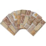 27 pi�ces stickers carrelage rectangulaire auto - adh�sif en pvc, autocollant en tuile imperm�able effet ...