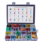 272pcs - kit d'assortiment de fusibles de lame de voiture, fusibles automobiles - standard et mini et ...