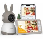 2k caméra de surveillance avec 5' hd écran intérieure vidéo visiophone avec vision nocturne audio, alertes ... 2k caméra de surveillance avec 5' hd écran intérieure vidéo visiophone avec vision nocturne audio, alertes ...