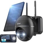 5mp �berwachungskamera aussen akku ptz wlan mit solarpanel pir - bewegungsmelder 30m farbige nachtsicht ...