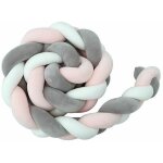 2m tour de lit coussin serpent coussin tresse pare - chocs velours protection bebe cloture en tissu anti ...