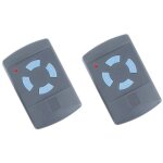 2pack t�l�commande de garage sdre hsm4 868 mhz avec 4 boutons couleur bleue remplacer les �metteurs hormann ...