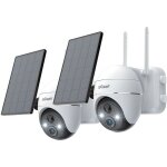 2pcs caméra surveillance 2k wifi extérieure sans fil solaire caméra ip batterie vision nocturne couleur ... 2pcs caméra surveillance 2k wifi extérieure sans fil solaire caméra ip batterie vision nocturne couleur ...