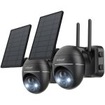 2pcs caméra surveillance 2k wifi extérieure sans fil solaire caméra ip batterie vision nocturne couleur ... 2pcs caméra surveillance 2k wifi extérieure sans fil solaire caméra ip batterie vision nocturne couleur ...