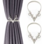 2pcs embrasses à rideaux attache de rideaux avec crochet en métal boucle de rideau forme de cerf pince ... 2pcs embrasses à rideaux attache de rideaux avec crochet en métal boucle de rideau forme de cerf pince ...