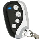 2pcs tlcommande universelle copieuse remote, alarme et lumire en une seule tlcommande - signal 433 ...