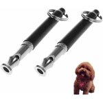 2pcssifflet de formation de chien, sifflet ultrasonore � haute fr�quence avec fr�quence r�glable pour ...