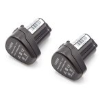 2x batterie compatible avec metabo powerled 12, powermaxx 12 basic, powermaxx 12, powermaxx 12 pro outil ...
