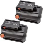 Vhbw - 2x batteries remplacement pour gardena 9840 - 20, bli - 18, 9839 - 20 pour tondeuse (1500mah, ... Vhbw - 2x batteries remplacement pour gardena 9840 - 20, bli - 18, 9839 - 20 pour tondeuse (1500mah, ...