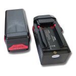 Vhbw - 2x batterie remplacement pour hilti b36v, b36, 2203932, 418009 pour outil lectrique (3000 mah, ...