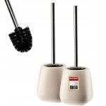 2x brosse wc céramique beige - kadax 2x brosse wc céramique beige - kadax