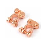 Cyclingcolors - 2x cosse pour borne de batterie  14mm connexion connecteur pince positif ngatif tondeuse ...