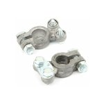 Cyclingcolors - 2x cosse pour borne de batterie ø 18mm connexion connecteur pince positif négatif tondeuse ... Cyclingcolors - 2x cosse pour borne de batterie ø 18mm connexion connecteur pince positif négatif tondeuse ...