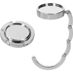 2x crochet de sac � main - accroche sac pliable en m�tal - porte - sac pour table ou bureau suspension ...