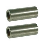 2x douille d'axe pour roues fixes et oscillantes � ext. 20mm � int. 12, 5mm longueur 51mm tracteur motoculture ...