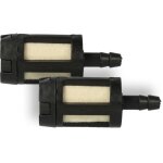 2x filtre  essence compatible avec mcculloch 0216985, 93720, mc - 9182 - 310001 outils de jardin comme ...