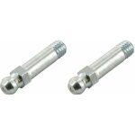 Cyclingcolors - 2x graisseur long m6x1 angle 180 � embout graissage pompe � graisse manuelle hydraulique ...