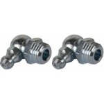 Cyclingcolors - 2x graisseur m10x1, 25 angle 90� embout graissage pompe � graisse manuelle hydraulique ...