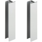 2x jonction de plinthe 150mm blanc brillant cuisine raccord connecteur pied de meuble profil pvc plastique ... 2x jonction de plinthe 150mm blanc brillant cuisine raccord connecteur pied de meuble profil pvc plastique ...