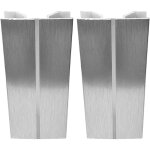 Cyclingcolors ? jonction de plinthe multiangle en pvc ? connecteur socle cuisine ? hauteur 150mm ? finition ...