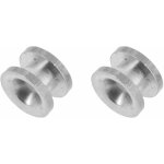 2x passe fil tte dbroussailleuse diamtre 4 mm 16 mm hauteur 9 mm jardin parc entretien ?illet aluminium, ...