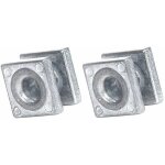 2x passe fil tte dbroussailleuse ?illet 13 x 13 mm gnrique jardin parc entretien rparation, modle ...