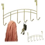 2x pat�res de porte, 6 crochets, accrocher, porte manteau de couloir, chambre, penderie, salle de bain, ...