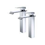 Ubeegol - 2x robinets salle de bain cascade mitigeurs de lavabo bec haut robinets de lavabo chromé robinetteri ... Ubeegol - 2x robinets salle de bain cascade mitigeurs de lavabo bec haut robinets de lavabo chromé robinetteri ...