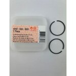 2x stihl d'origine segments de piston 42420343001 33x1, 2mm