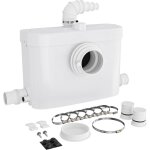 Xpotool pompe de relevage 3 / 1 avec raccord frontal ? 450 w ? 475 x 154 x 306 mm ? 6900 l / h ? refoulement ...