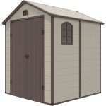 Goplus 3, 7m abri de jardin pvc, cadre acier galvanis, cabine de jardin extrieur rsistant aux intempries, ...